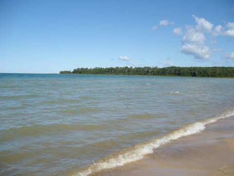 This point helps capture warm surface water