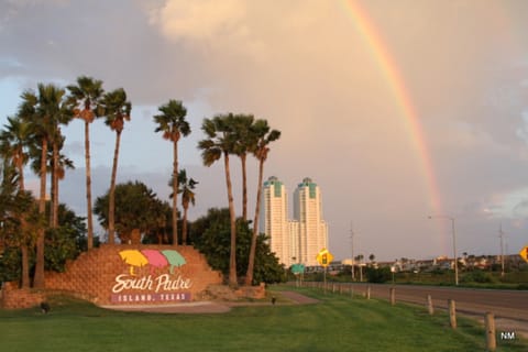 Rainbow over South Padre Island