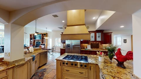 6 burner gas cook top