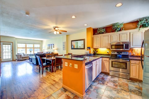 Open the front door and the view takes your breath away.