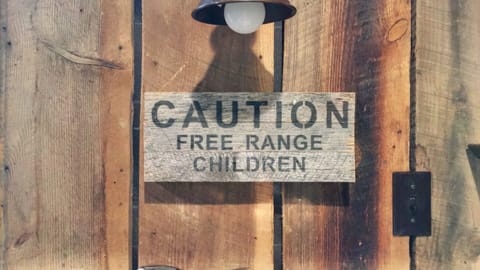 Not a caution - a promise - to bring out forgotten childhood joys.