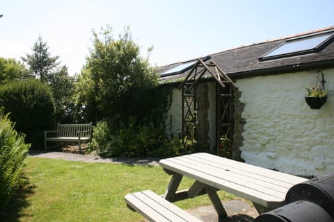 Tucked away in a quiet corner of our smallholding and very private