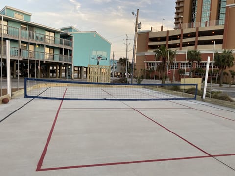 New Private Basketball, Pickleball, and Volleyball Court!
