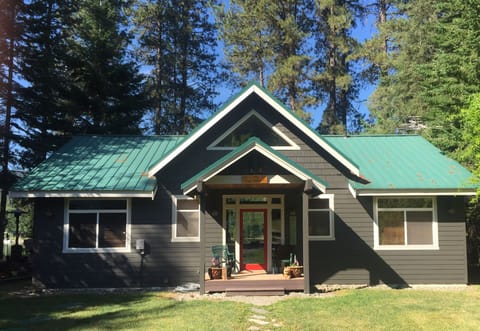 Have your morning coffee on the covered front porch.