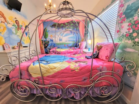 Dreams come true in the Princess room! All your fav princesses in one room!