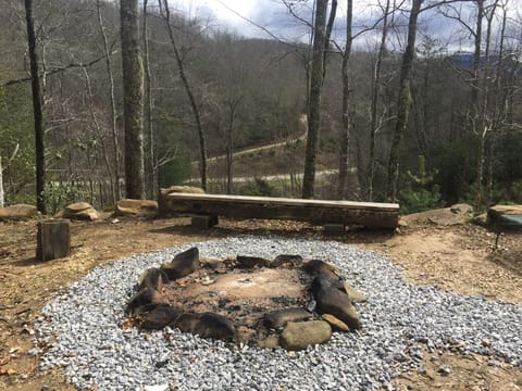 Even the fire pit offers a great view.