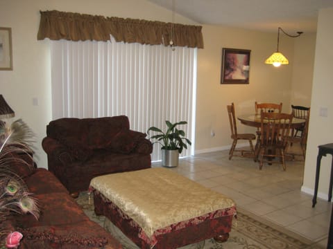 Open Living/Dining Rooms