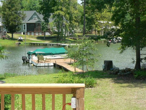 Dock with 8' of water at 358 lake level