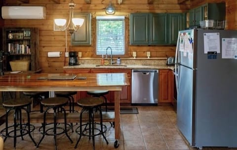 Kitchen with modern amenities