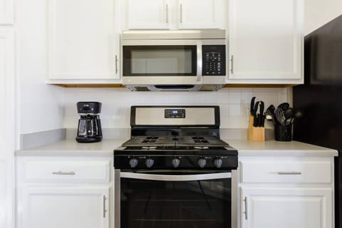 All stainless steel appliances ready for your cooking needs