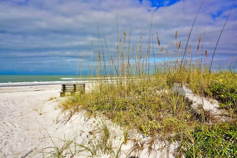 Your view as you cross the nearest boardwalk to the beach on 14th avenue