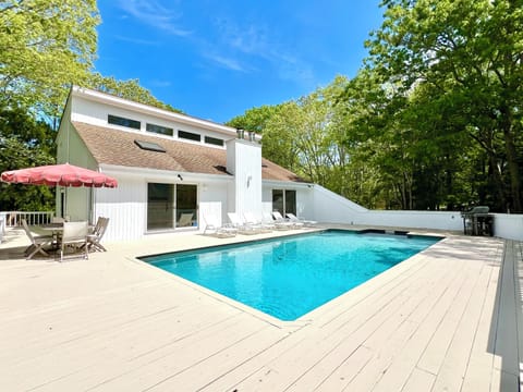 Stunning contemporary with heated pool, expansive sundeck, and modern interior