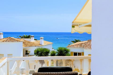 Panoramic sea views from your private balcony – just 2 minutes to the beach