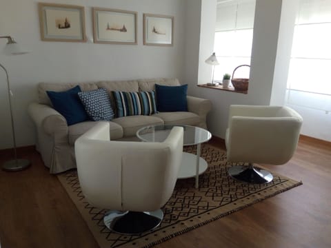 Very bright living room