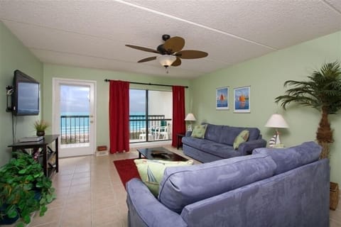 Living Room with Oceanview, LCD TV, DVD Player and Sleeper Sofas