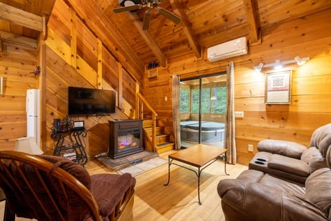 Cozy Living Space at Alone at Last