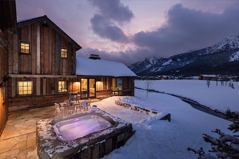 Patio - Four Pines 06 - Teton Village, WY - Luxury Villa Rental