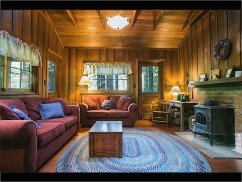 View of Living Room from Queen Bedroom.