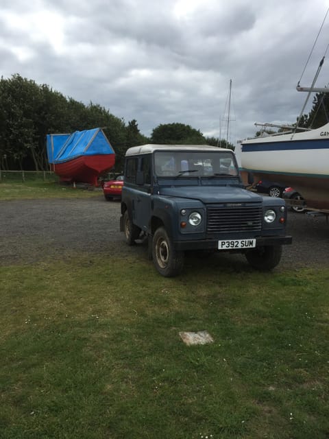 Vera..tv programme..being filmed at Amble Marina.