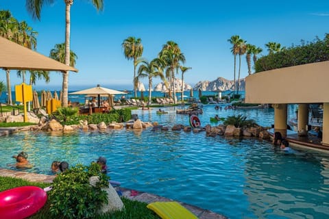Resort pool & swim up bar