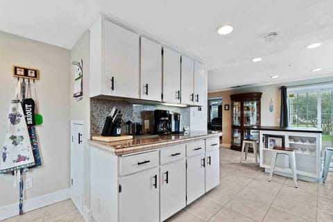 Kitchen - Fully stocked with everything you would need to cook large family meals