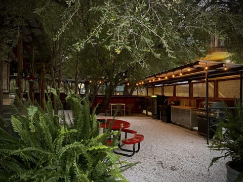 All-New Outdoor Lounge Area...the ultimate glamping experience on the Frio River