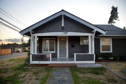 Front view of house