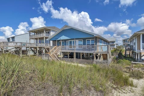 Exterior Oceanfront from Beach Access