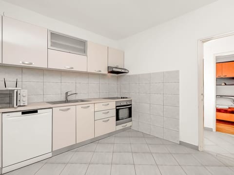 Room, Property, Furniture, Cabinetry, Kitchen, Countertop, Interior Design, Tile, Floor, Real Estate