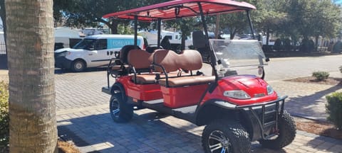 6 Seater Golf Cart Available For Rent - $35/Night + Tax