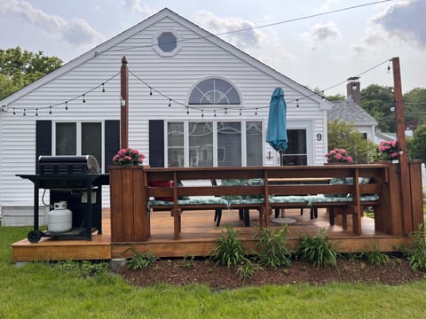 Front of cottage