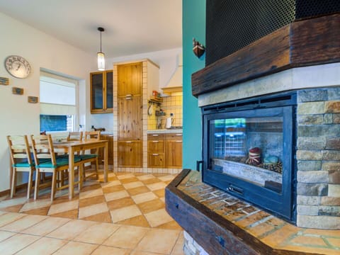 Property, Blue, Wood, Chair, Interior Design, Flooring, Floor, Table, Living Room, Kitchen