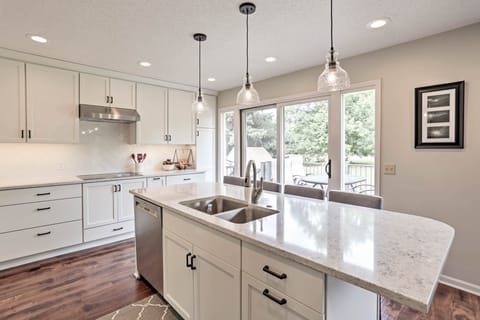 You'll have everything you need including stainless steel appliances.