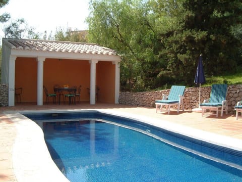 Pool and summer house