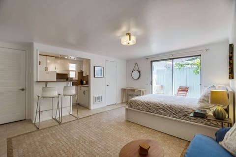 Tons of natural light in this multi-functional space.