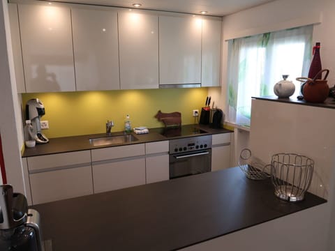 Cabinetry, Property, Kitchen Sink, Sink, Countertop, Tap, Kitchen, Kitchen Stove, Lighting, Interior Design