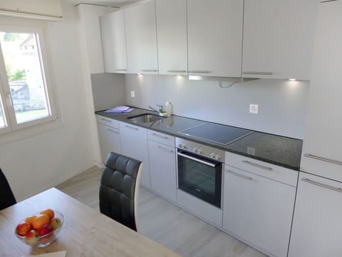 Property, Room, Countertop, Kitchen, Cabinetry, Furniture, Kitchen Stove, Interior Design, House, Major Appliance