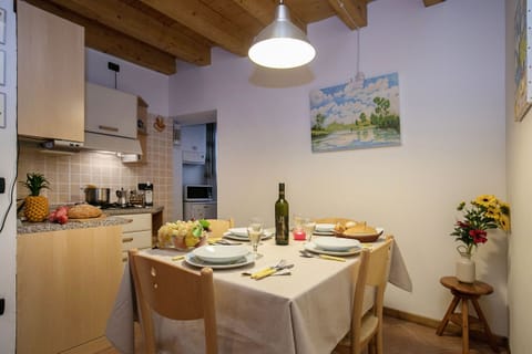Kitchen and dining area