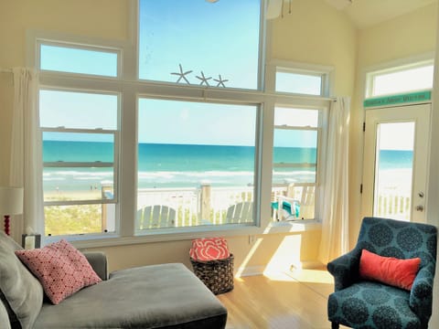 With these views you may never want to leave the huge sumptuous couch w/chaise!