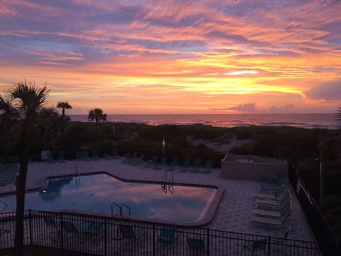 Welcome to The Sea-Xcape where you can enjoy this sunrise from our balcony. 