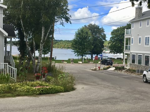 Water view from living room