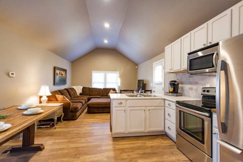 Kitchen looking into Living room view