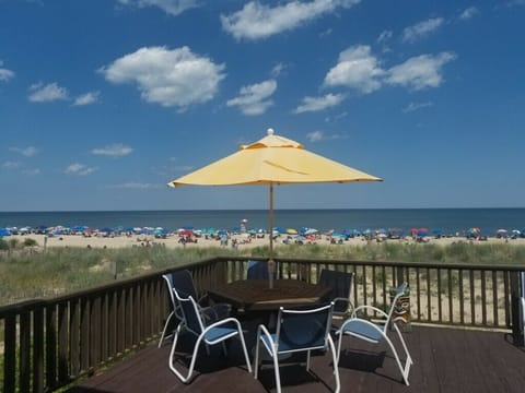Can’t get any closer to the beach
