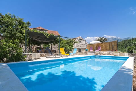 The pool at the Lucivana