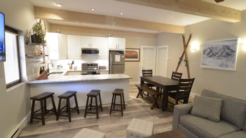 Well lit for cooking, games, and reading yet dimmable for a softer mood.