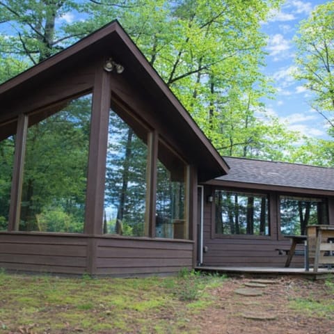 Back of home facing Blass lake