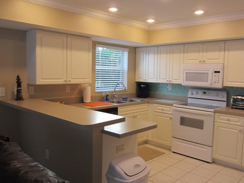 Kitchen with all the comforts of home