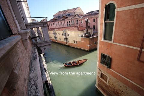 canal view from the apartments