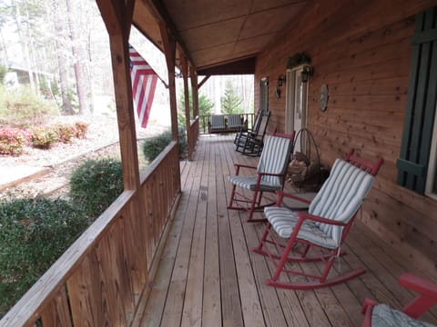 Large front porch