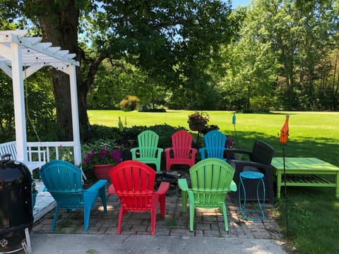 Play lawn games in the yard or sit by a cozy fire enjoying each other.